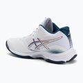 Pánská obuv ASICS Netburner Ballistic FF 4 white/mako blue 3