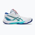 Pánské volejbalové boty ASICS Sky Elite FF MT 3 white/asics blue 8