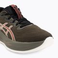 Dámské běžecké boty ASICS Gel-Cumulus 27 GTX brown stone/dark pink clay 7