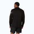 Pánské běžecké tričko Longsleeve Asics Icon LS 1/2 Zip performance black/cream 3