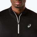 Pánské běžecké tričko Longsleeve Asics Icon LS 1/2 Zip performance black/cream 5