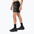 Pánské běžecké šortky ASICS Fujitrail All Over Print 5IN performance black/carbon/cream 4