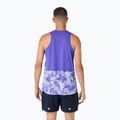 Pánské běžecké tričko ASICS Fujitrail Singlet cobalt burst/cream 3