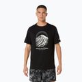 Pánské běžecké tričko Asics Fujitrail Logo Ss Top Performance Black/Cream/Carbon