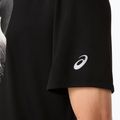 Pánské běžecké tričko Asics Fujitrail Logo Ss Top Performance Black/Cream/Carbon 6