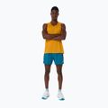 Pánské běžecké tílko ASICS Road Singlet yellow 2