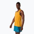Pánské běžecké tílko ASICS Road Singlet yellow 4