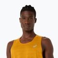 Pánské běžecké tílko ASICS Road Singlet yellow 5