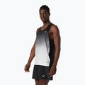 Pánské běžecké tílko ASICS Road Fade Singlet performance black/cream 3