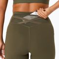 Dámské běžecké legíny ASICS Nagino Run Adjustable Tight dark olive 6