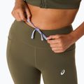 Dámské běžecké legíny ASICS Nagino Run Adjustable Tight dark olive 7