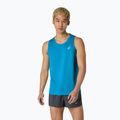 Pánské běžecké tričko ASICS Core Singlet Aegean Blue
