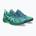 Pánské padelové boty Asics Sonicmash FF saba blue/vital green 3