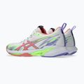Dámské padelové boty Asics Sonicmash FF W white/guava 4