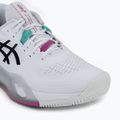 Pánské tenisové boty ASICS Gel-Resolution X Clay white/aurora green 7