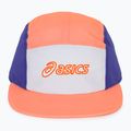 Kšiltovka ASICS Performance Running 5 Panel sun coral/brilliant white 2