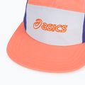 Kšiltovka ASICS Performance Running 5 Panel sun coral/brilliant white 3