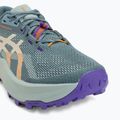Dámské běžecké boty ASICS Trabuco 14 foggy teal/radiant amethyst 7
