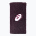 Náramky z froté na zápěstí ASICS Wrist Band Long 2 pcs. dark aubergine