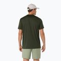 Pánské tenisové tričko ASICS Court Top vintage khaki 3