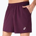 Pánské tenisové šortky ASICS Padel Court 7IN dark aubergine 5