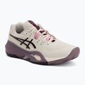 Dámské tenisové boty ASICS Gel-Resolution X Clay soft oat/dark aubergine