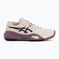 Dámské tenisové boty ASICS Gel-Resolution X Clay soft oat/dark aubergine 2