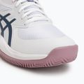 Dámské tenisové boty ASICS Game FF Clay W white/independence blue 7