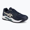 Pánské tenisové boty ASICS Gel-Dedicate 9 Clay midnight/oatmeal