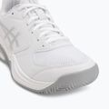 Dámské boty na padel ASICS Gel-Dedicate 9 Padel W white/pure silver 7