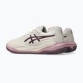 Dětské tenisové boty ASICS Gel-Resolution X GS Clay soft oat/dark aubergine 3