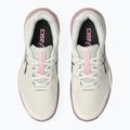 Dětské tenisové boty ASICS Gel-Resolution X GS Clay soft oat/dark aubergine 5