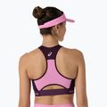 Sportovní podprsenka ASICS Game Compression Bra Dark Aubergine/Bubblegum 2