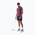 Pánské tenisové tričko ASICS Match Jacquard dark aubergine 2