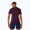 Pánské tenisové tričko ASICS Match Jacquard dark aubergine 3