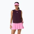 Dámské tenisové tričko ASICS Game Sleeveless Top W dark aubergine