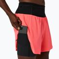 Pánské běžecké šortky ASICS Fujitrail Elite blazing coral 4