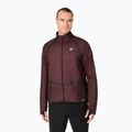 Pánská běžecká bunda ASICS Road Winter Jacket dark currant