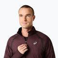 Pánská běžecká bunda ASICS Road Winter Jacket dark currant 5