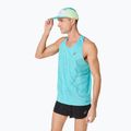 Pánská běžecká tričko ASICS Metarun Singlet energy aqua 4