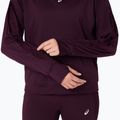 Dámská běžecká mikina ASICS Nagino Run Winter Hoodie dark aubergine 9