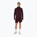 Pánská běžecká mikina ASICS Road Winter Ls Hoodie dark currant 2