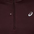 Pánská běžecká mikina ASICS Road Winter Ls Hoodie dark currant 8