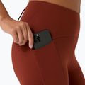 Dámské běžecké legíny ASICS Road Winter High Waist singed red 8