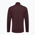 Pánská běžecká mikina ASICS Core Ls 1/2 Zip Winter Top dark currant 2