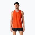 Pánská běžecká tričko ASICS Metarun Singlet cherry tomato