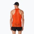 Pánská běžecká tričko ASICS Metarun Singlet cherry tomato 3