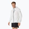Pánská běžecká bunda ASICS Fujitrail Elite Waterproof Jacket cream 4