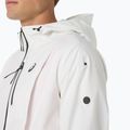Pánská běžecká bunda ASICS Fujitrail Elite Waterproof Jacket cream 6