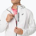 Pánská běžecká bunda ASICS Fujitrail Elite Waterproof Jacket cream 9